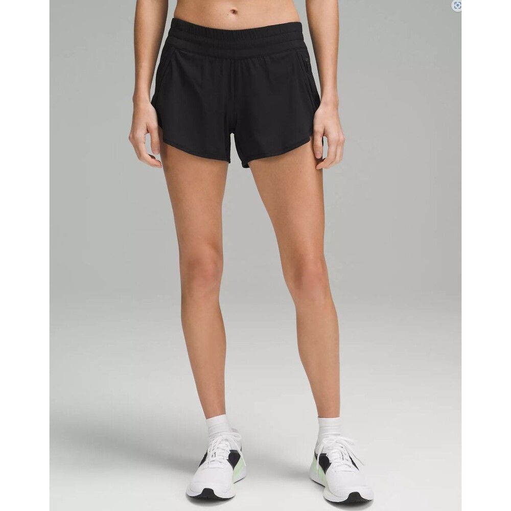 Lululemon Womens Racker Low-Rise Lined Shorts 4" Inseam Size 8